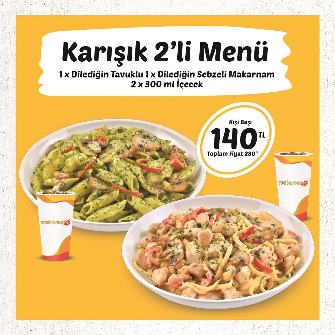 KARIŞIK İKİLİ MENÜ